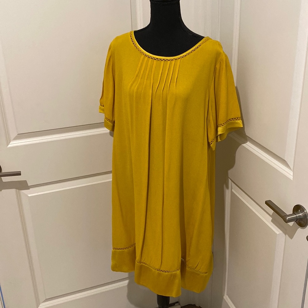Anthropologie Maeve Short Sleeve Dress - Size L
